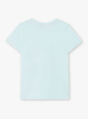 Camiseta azul con estampado de tiburón ZUZAGE1 / 21E3PGL3TMC614