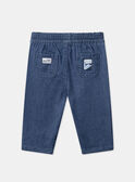 Pantalón vaquero azul con recortes LADORIAN / 24H1BGJ1JEAP274