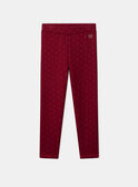 Red LEGGINGS (bottom) LITABLETTE 1 / 24H2PFB1LGD307