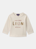 Camiseta de manga larga de león MAACHILE / 25E1BG71TML114