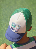 Gorra blanca y verde LACASCAGE / 24H4PGI1CHA000