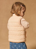Chaqueta acolchada floral sin mangas reversible MABLANCHE / 25E1BF71D3EE403