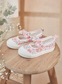 Zapatillas abiertas con estampado floral KUABINETTE / 24N10PF41D16001