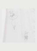 Saco de dormir de color blanco RYGLOU / 19E0AMI1TUR001