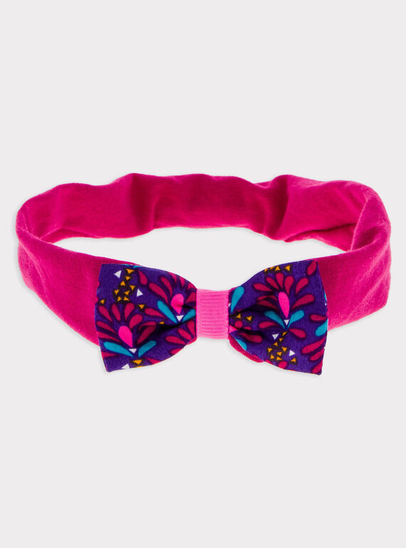 Cinta para el pelo de color fucsia RARITA / 19E4BFM1BAN304