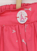 Falda de color rosa RYCHAETTE / 19E2PFT1JUP304