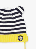 Gorro de punto con dibujo de orejas 3D y estampado de rayas FILAYNE / 23E4BG52BON070