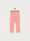 Pantalón de color rosa ROSIBAETTE / 19E2PFD1PAN404