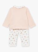 Parte de arriba y pantalón de color rosa claro LORAINE / 24H0NF25ENSD322