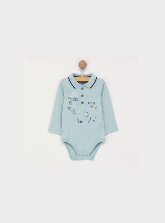 Pale turquoise Body suit MANAGI / 17H1BGO1BOD203