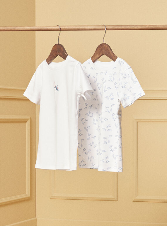 Pack de 2 camisetas  LUITAGE / 24H5PG51HLI000