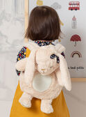 Mochila de conejo beige BAERIKA / 21H4BF51BESA011