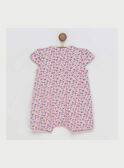 Pelele de color rosa REJARDIN / 19E5BFJ4GRE301