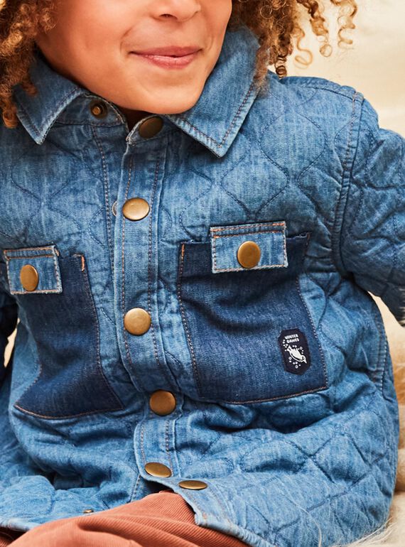 Sobrecamisa acolchada vaquera DUQUILTAGE / 22H3PGY1SCHK005