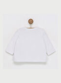 Camiseta de manga larga de color blanco RYABY / 19E0NM12TML001