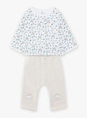 Conjunto body-camiseta, pantalón y calcetines para recién nacido CORNEL / 22E0CGC1ENSA011