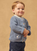 Greyish blue CARDIGAN NAKINAN / 25H1BGQ1CAR205