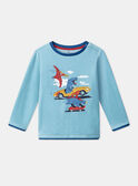 Pijama con dinosaurio de terciopelo LUIRIAGE / 24H5PG35PYJC242