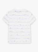 Camiseta blanca para niño COARAGE / 22E3PGN2TMC000