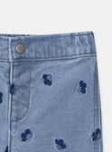 Pantalón bordado flores MADIANE / 25E1BF81PANP272