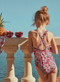 Bañador de color casis con estampado floral FRYCRETTE / 23E4PFM4D4KD302