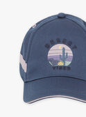 Gorra de color azul y lila con estampado de desierto FLACAPAGE / 23E4PGO1CHA714
