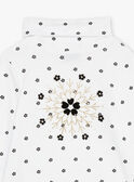 Jersey negro y blanco con estampado de flores GLITOPETTE / 23H2PFR1SPL001