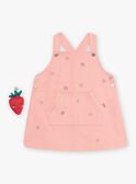 Pichi rosa con estampado de frutas para bebé niña CALAURIE / 22E1BFJ1CHS413