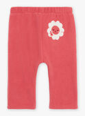Pantalón de chándal polar de color rosa pasión GAKLARISSE / 23H1BFD1JGBD325