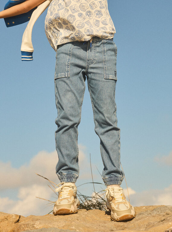 Pantalones vaqueros cómodos MECOULAGE / 25E3PG81JEAP270