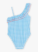 Bañador de cuadros para niña CLIRETTE / 22E4PFO4D4K001