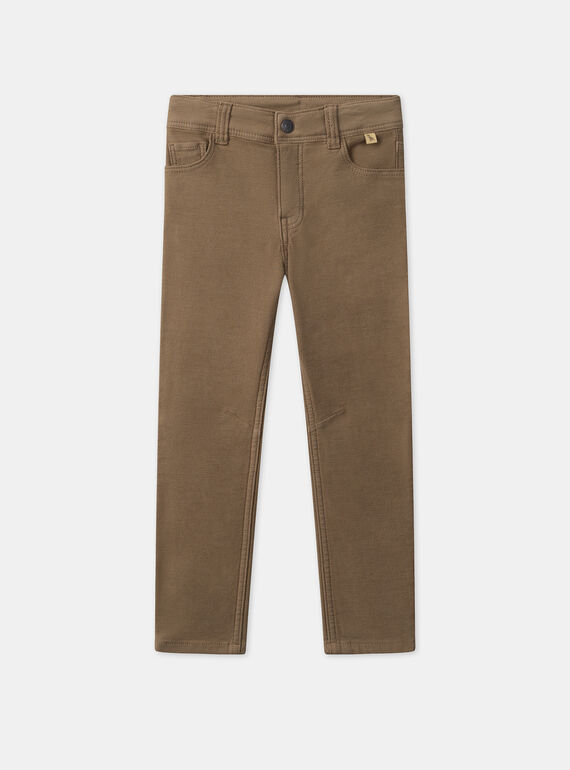 Pantalón camel MAFLAGE / 25E3PG71PAN817