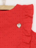 Camisa de color rojo REJOILETTE / 19E2PFE2CHE050