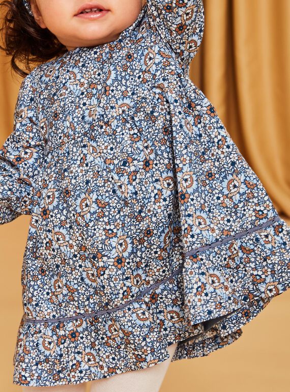 Vestido con estampado floral de twill DARENATA / 22H1BFY2ROBC206