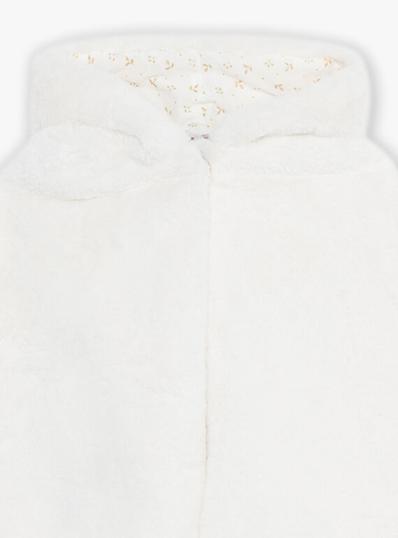 Capa con capucha de pelo artificial DAECAPETTE / 22H2PF61CPE005