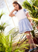 Falda reversible con estampado floral para niña CYAJUPETTE / 22E2PFK1JUP001