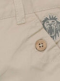 Pantalón de color beige RYAGE / 19E3PGR1PAN806