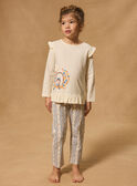 Pijama de punto para niña MUIMOLETTE / 25E5PFE4PYJ005