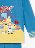 Pijama de color azul para niño VECOSMAGEX / 20H5PG31PYJC212