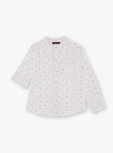 Camisa blanca y azul con estampado de bici para bebé niño TYWOLAGE / 20E3PGZ2CHM000