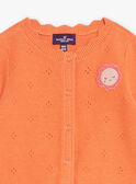 Cárdigan naranja de manga larga GAANNE / 23H1BF71CARE413