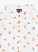 Camisa vainilla gasa de algodón con estampado de frutas GAAGATHE / 23H1BF71CHE114