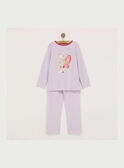 Pijama de color malva RIVAVETTE 2 / 19E5PF52PYT328