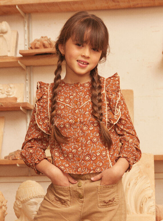Blusa con motivos florales LIQUETTE / 24H2PFK1CHE809