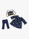 Conjunto para muñeca «Mon Adorable Poupée» vestido, leotardos y mochila SMAFA0048TH3 / 23J7GF31HPO099