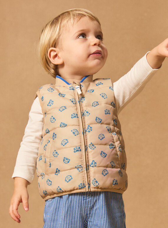Chaqueta reversible de plumón acolchado de gato MACOLIN / 25E1BG81D3E080