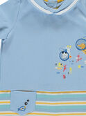 Pelele de color azul RENATHAN / 19E5BGJ1GREC208