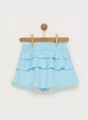Falda de color celeste RADUDETTE 4 / 19E2PFL4JUP020