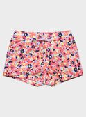 Short estampado de color rosa RUVASETTE / 19E4PFN1SDB001