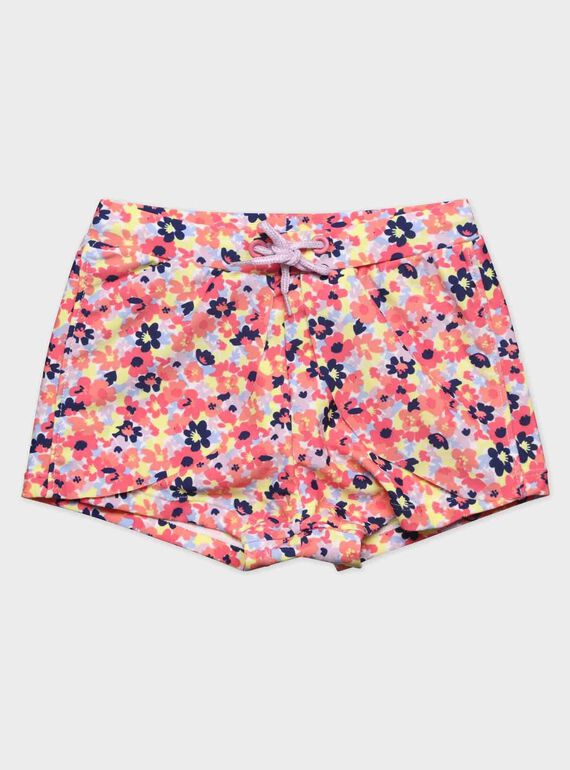 Short estampado de color rosa RUVASETTE / 19E4PFN1SDB001